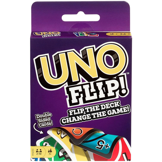 Uno Flip Card Game for Kids Multiplayer (2 to 10 persons) Double Sided Cards