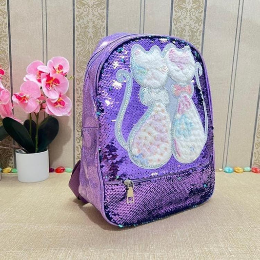 Nylon School Bag For Girls